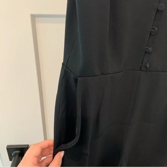 Aritzia Little Moon Petunia Jumpsuit in Black (Size 8) - Picture 6 of 7